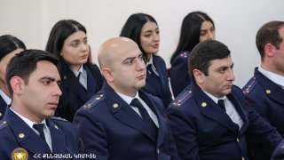 Председатель Следственного комитета Артур Погосян провел совещание в Следственном управлении Армавирского марза